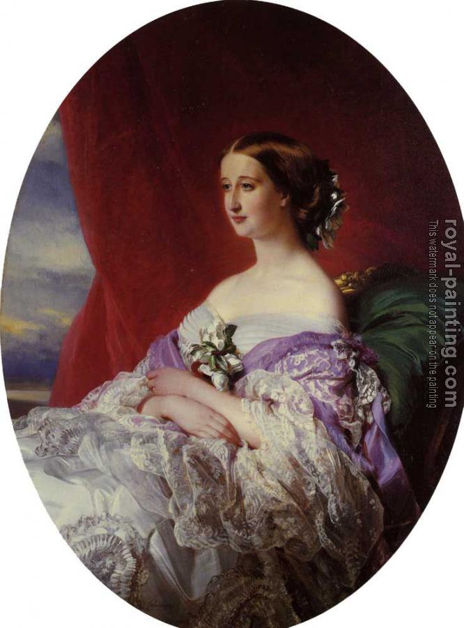 Franz Xavier Winterhalter : The Empress Eugenie